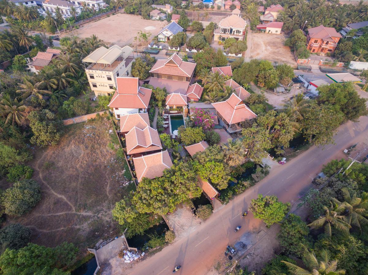Malu Khmer Villa Siem Reap Eksteriør bilde