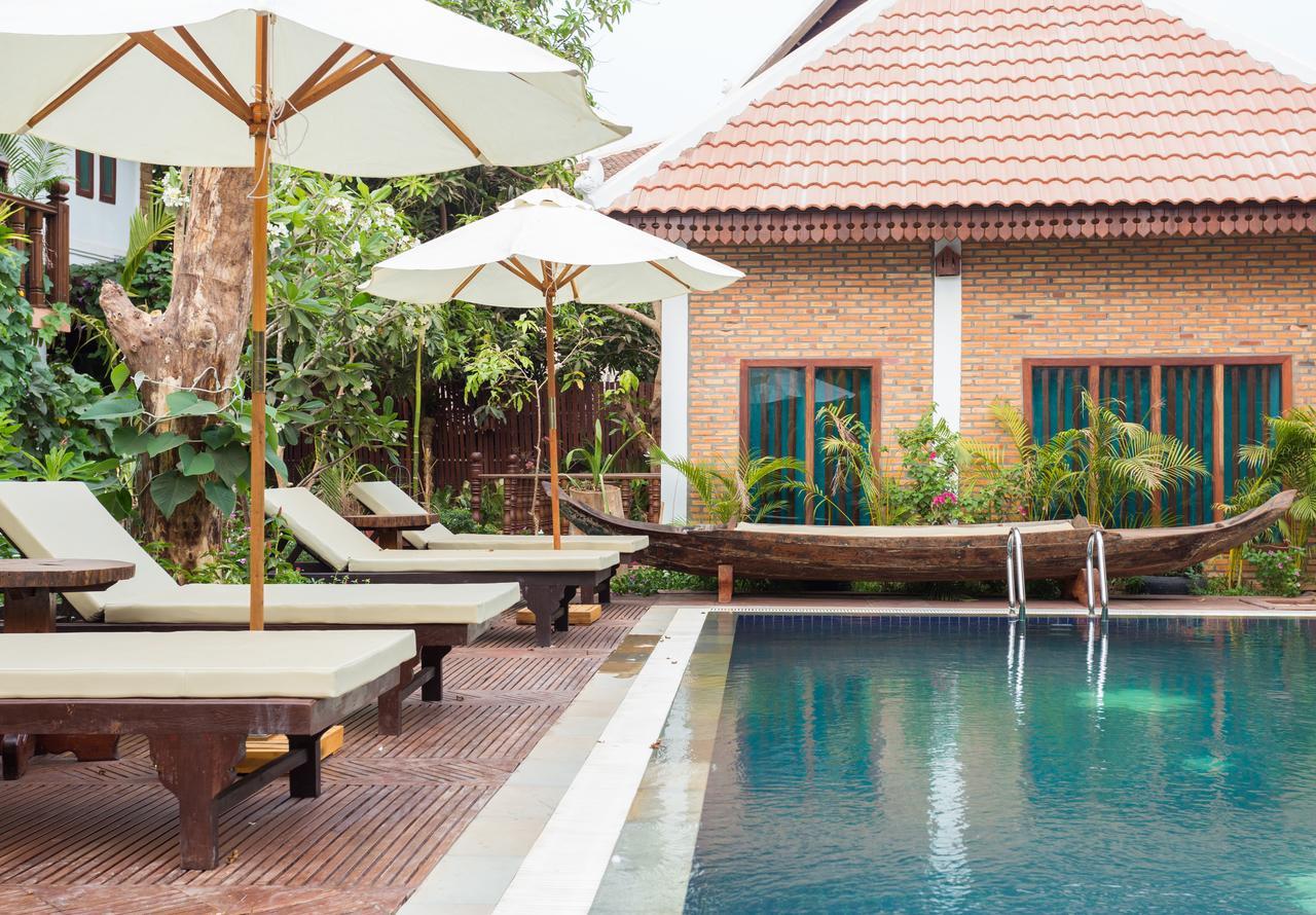 Malu Khmer Villa Siem Reap Eksteriør bilde
