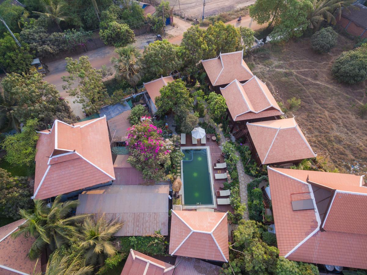 Malu Khmer Villa Siem Reap Eksteriør bilde