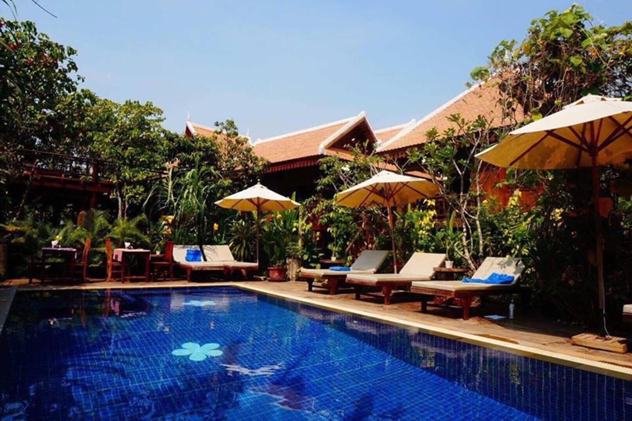 Malu Khmer Villa Siem Reap Eksteriør bilde