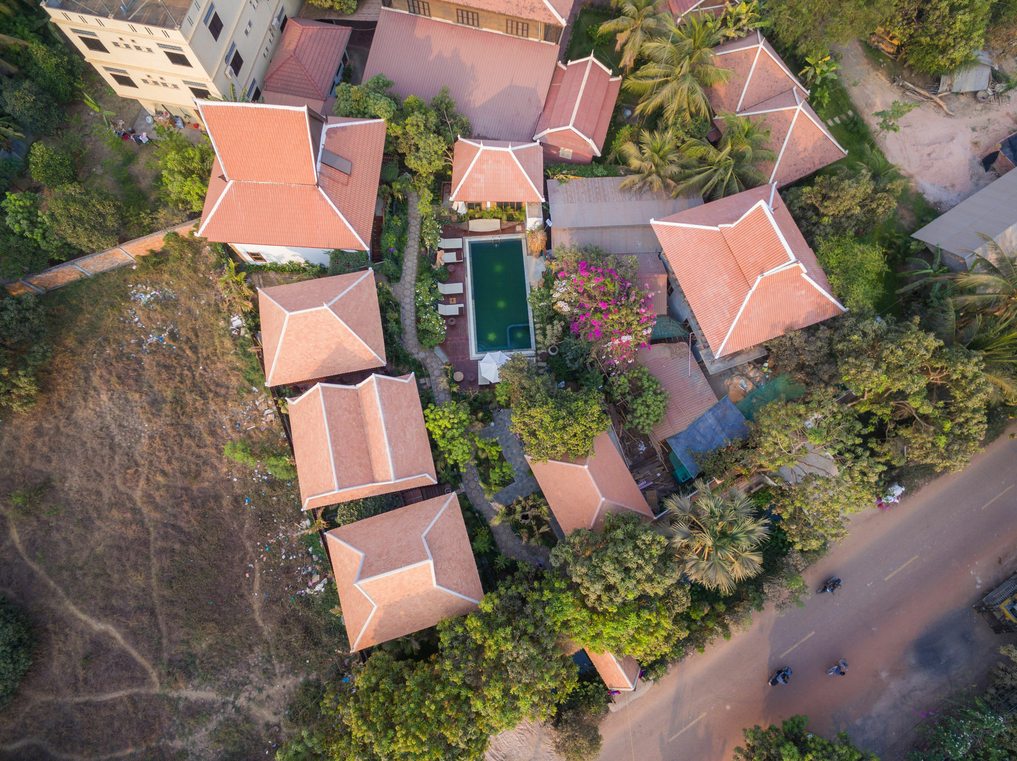 Malu Khmer Villa Siem Reap Eksteriør bilde