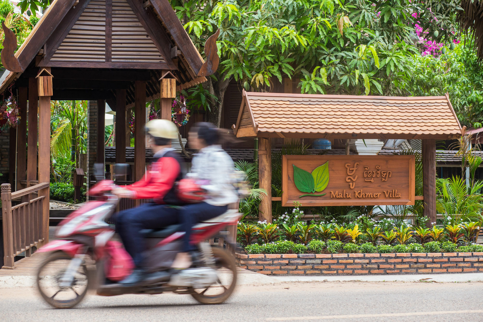 Malu Khmer Villa Siem Reap Eksteriør bilde