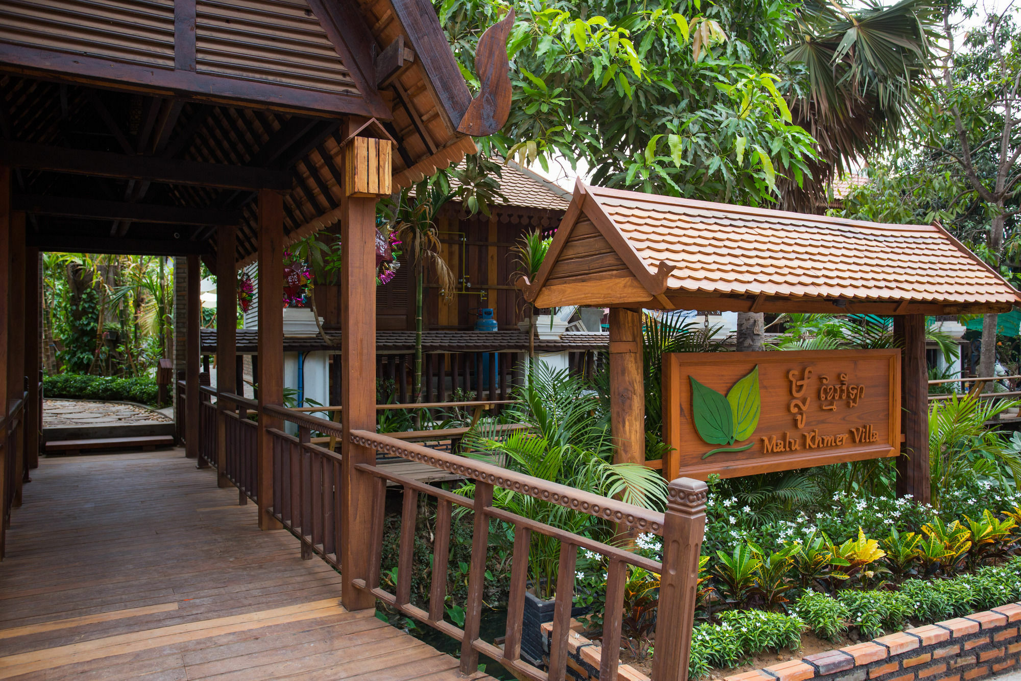 Malu Khmer Villa Siem Reap Eksteriør bilde