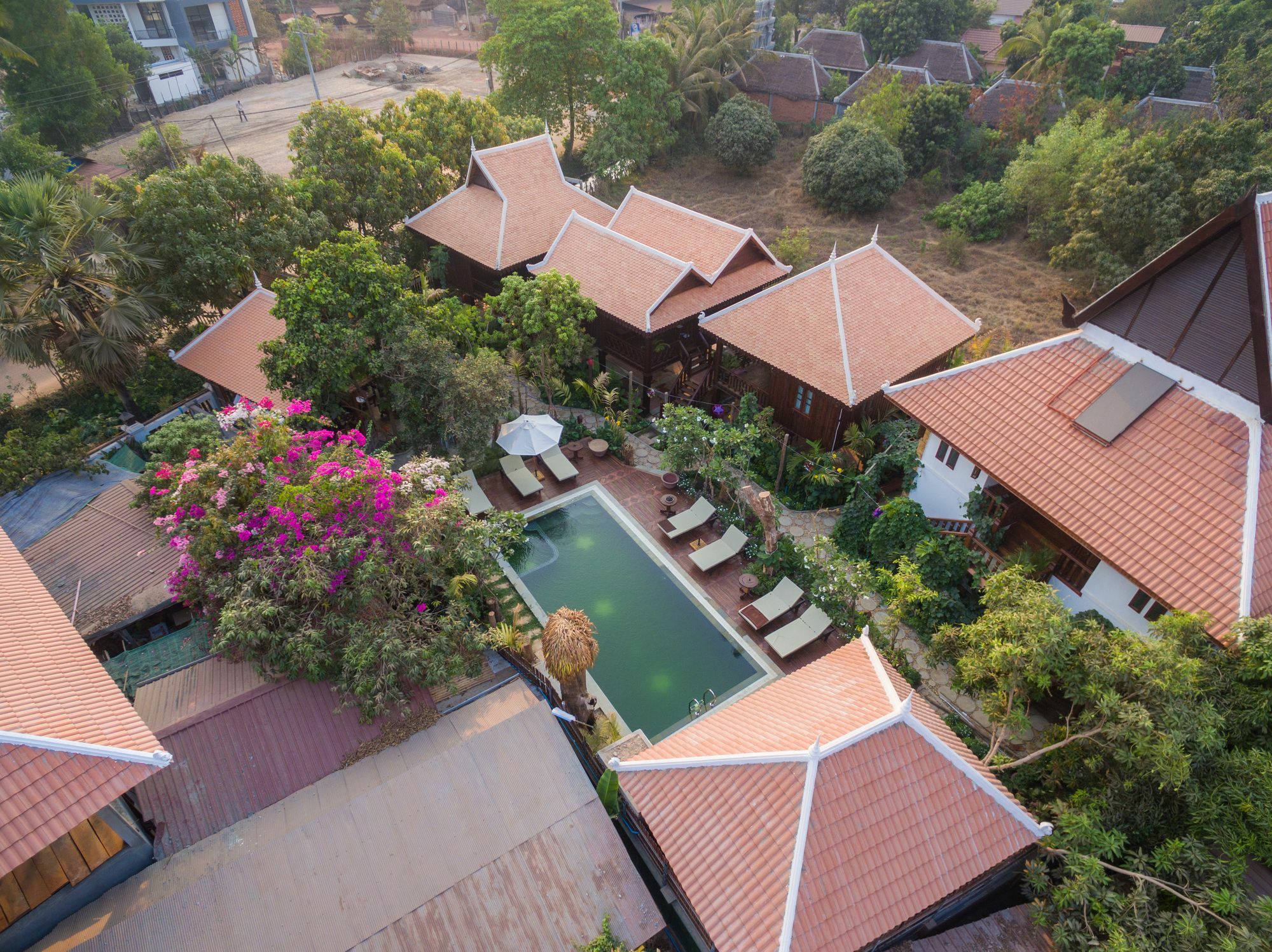 Malu Khmer Villa Siem Reap Eksteriør bilde